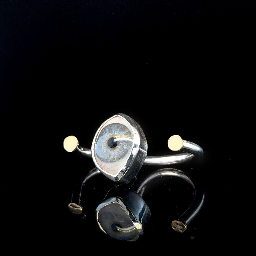 Eyeba x AA Gray 2-Finger Ring