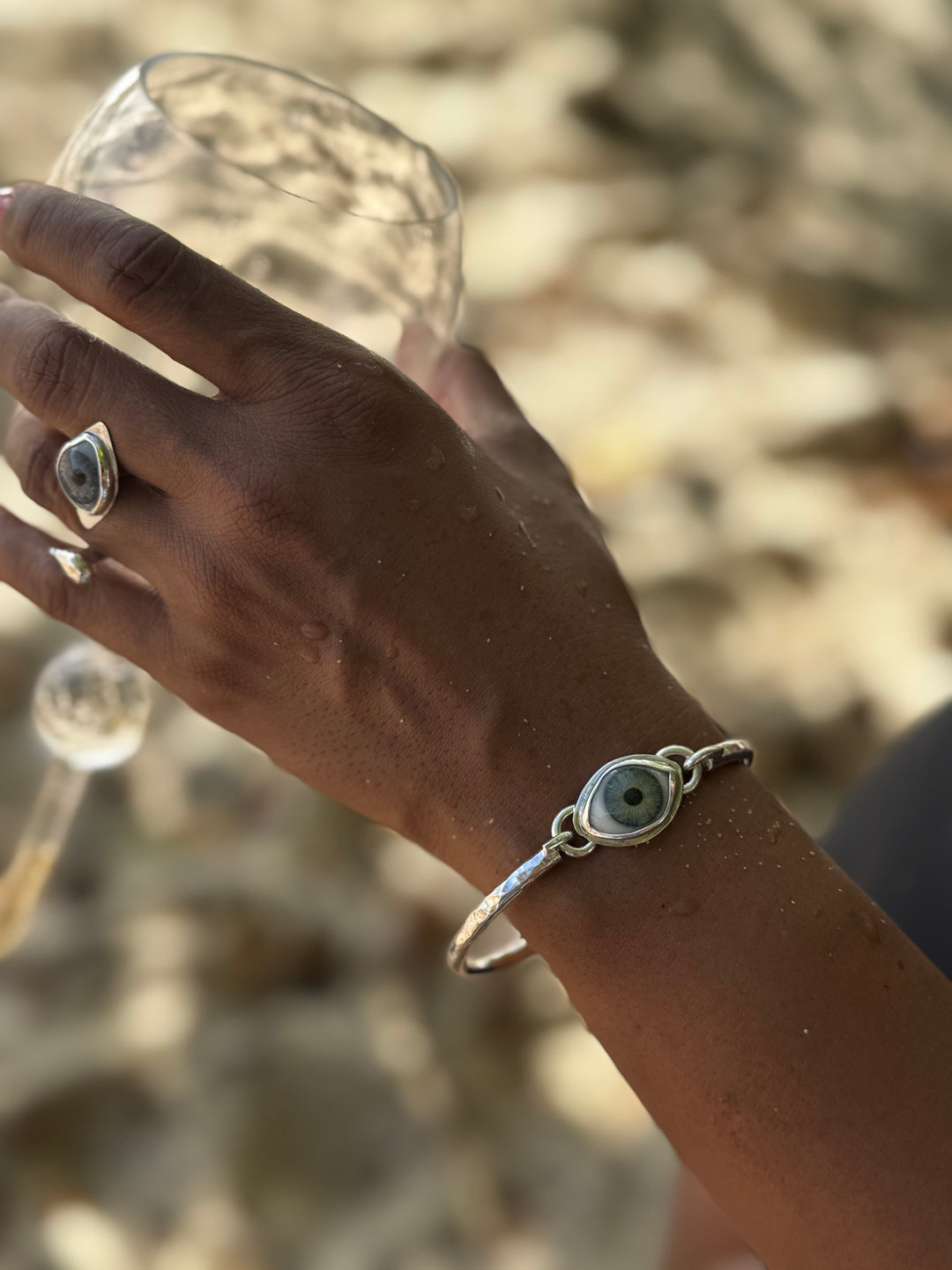 Eyeba X AA Green Eye Bracelet
