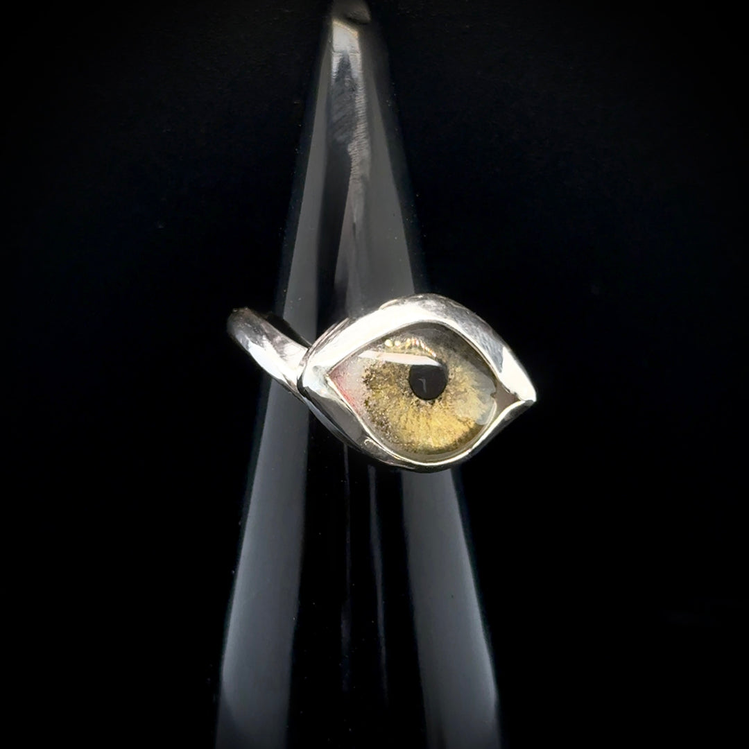 Eyeba X AA Green Eye Ring