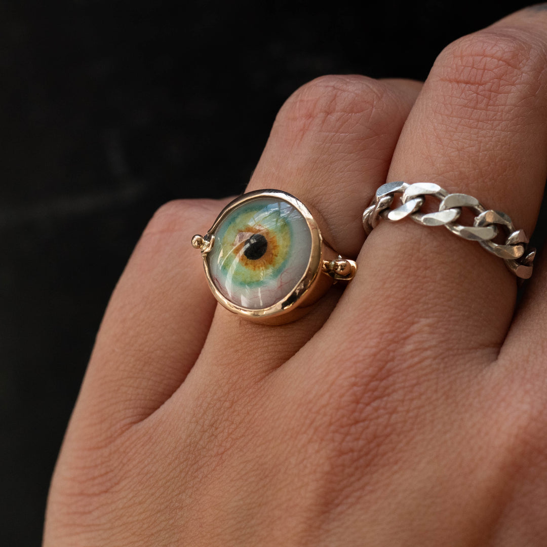 Eyeba x AA Green Gold Eye