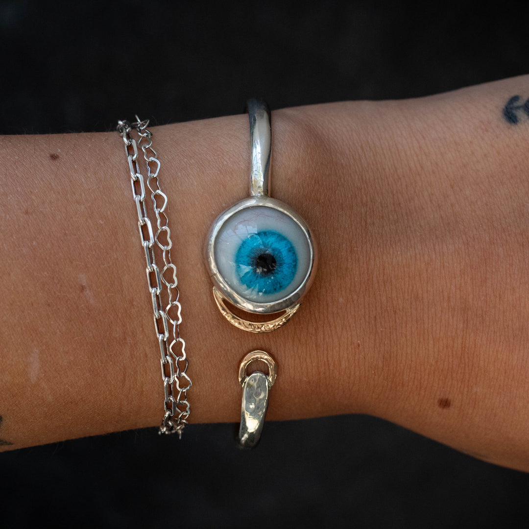 Eyeba x AA Blue Eye Bracelet