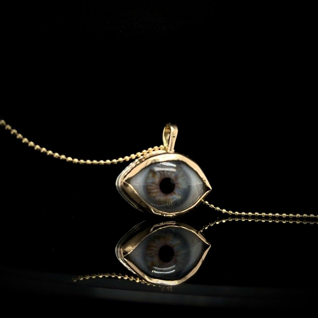 Eyeba x AA Grey Eye Pendant