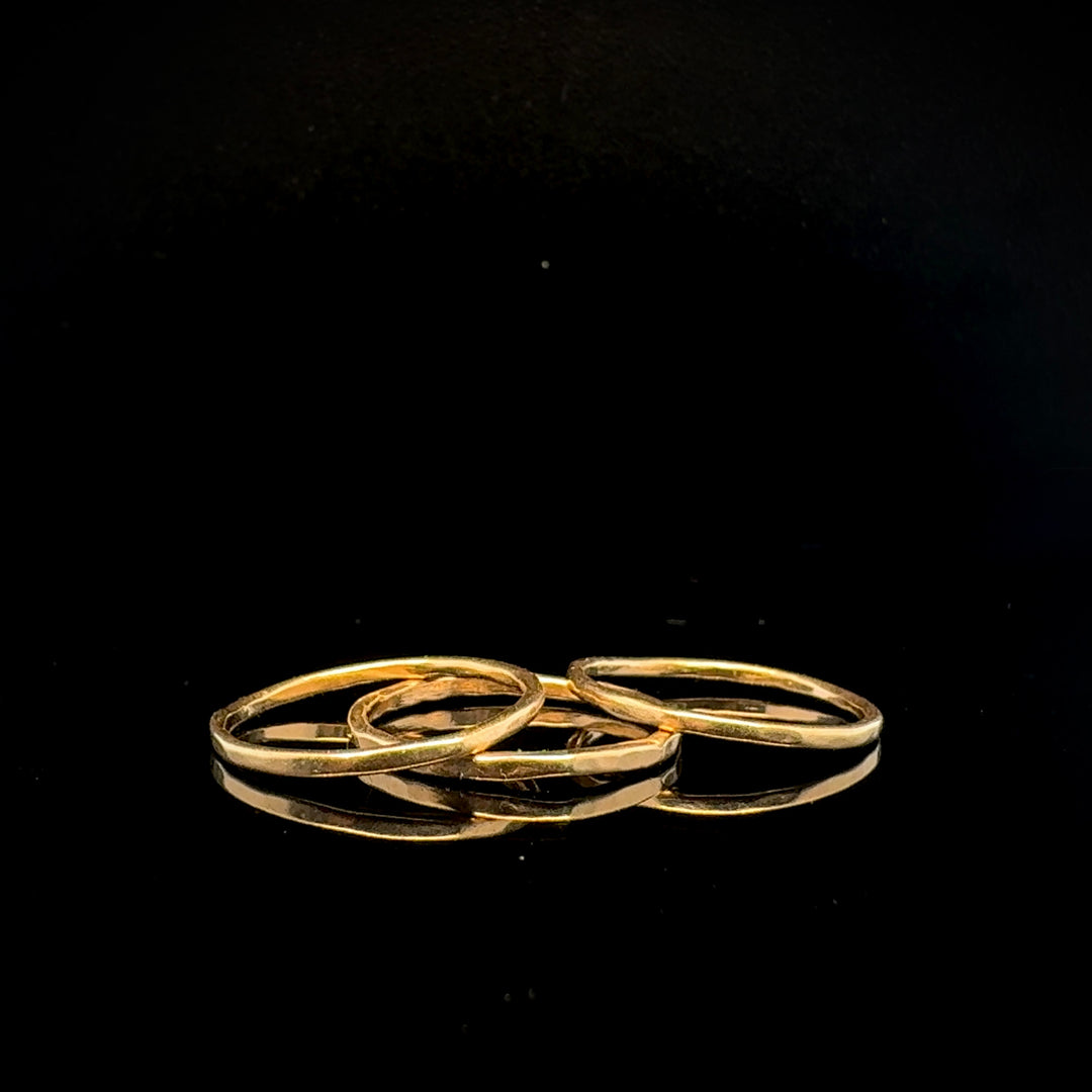 Thin Stacking Gold Ring