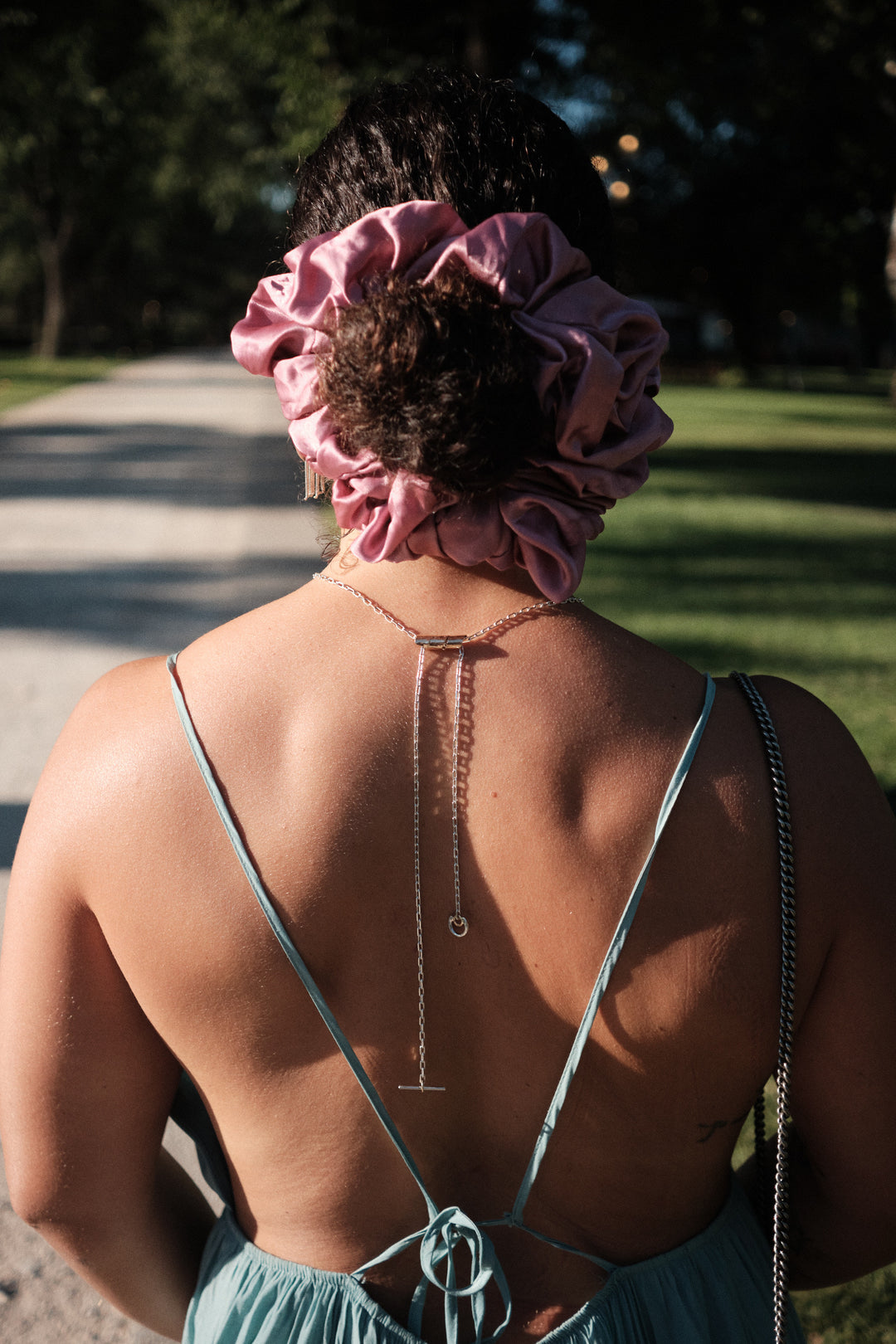 Heart's Lariat Necklace