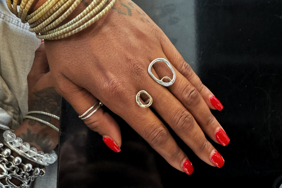 Remy| Mixed Metal Sculptural Ring
