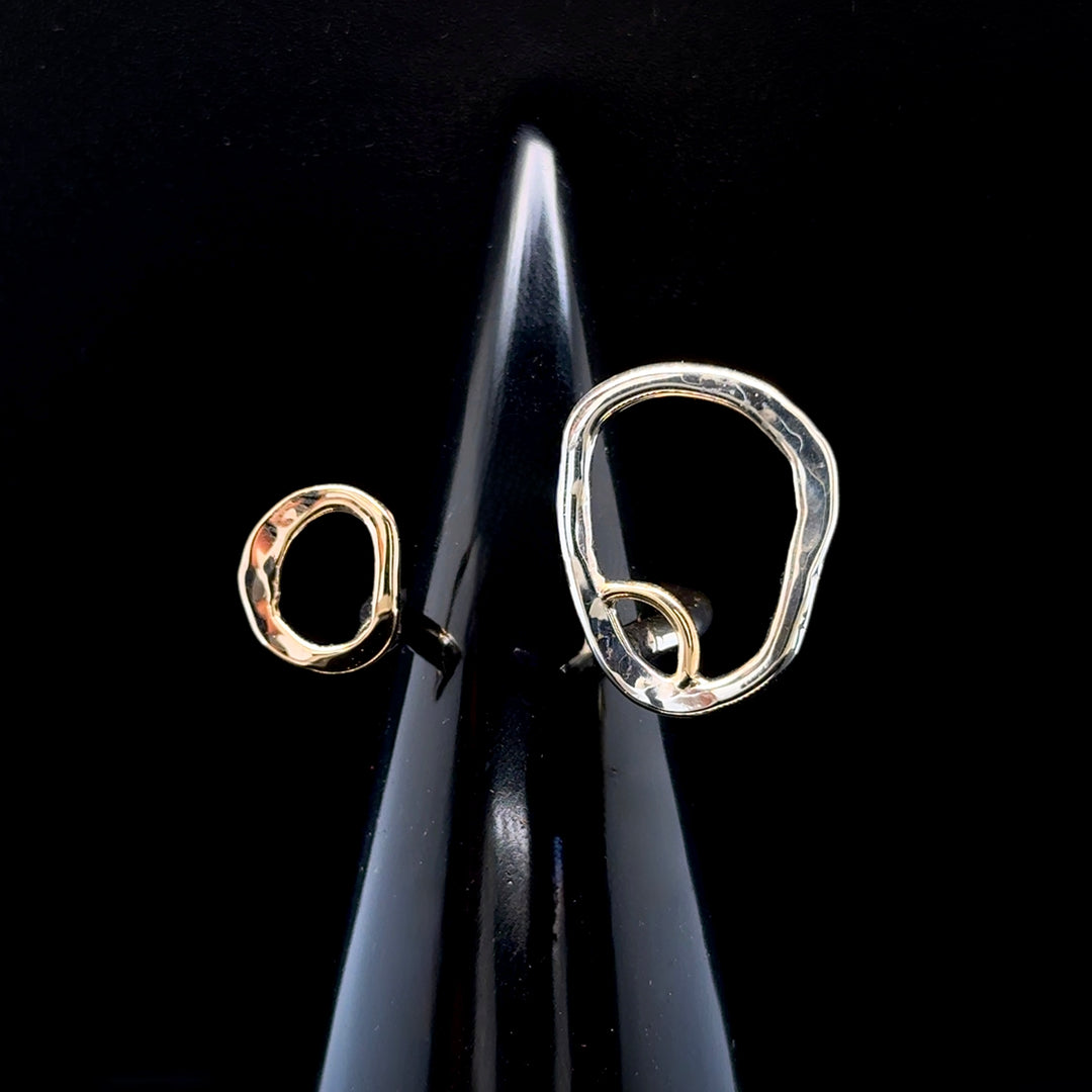 Remy| Mixed Metal Sculptural Ring